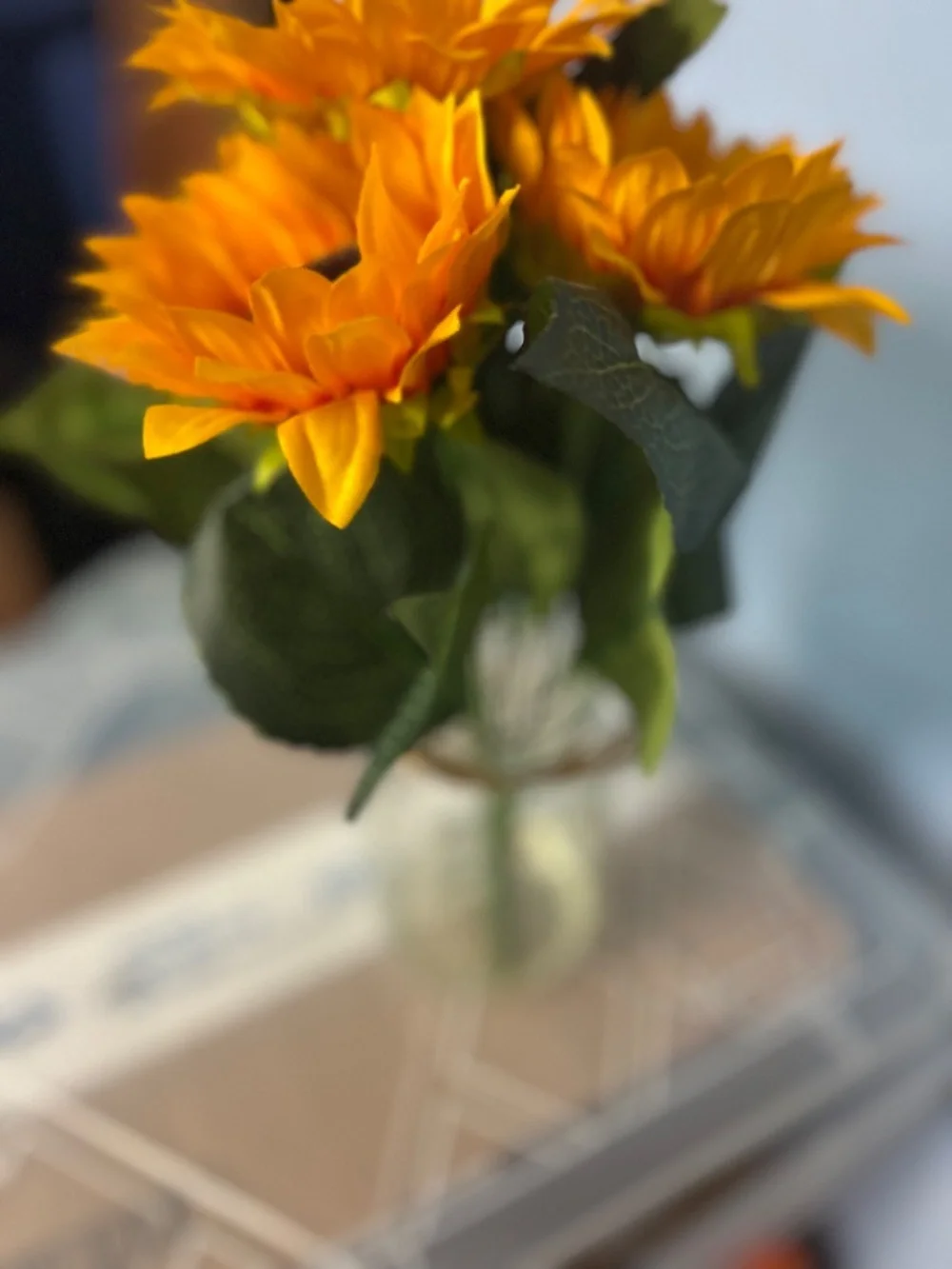 Sunflowers in Vase NWOT